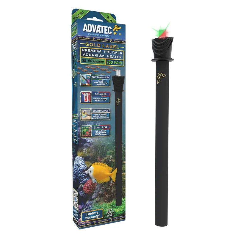 Advatec Int. GOLD LABEL POLYMER AQUARIUM HEATER 150 W