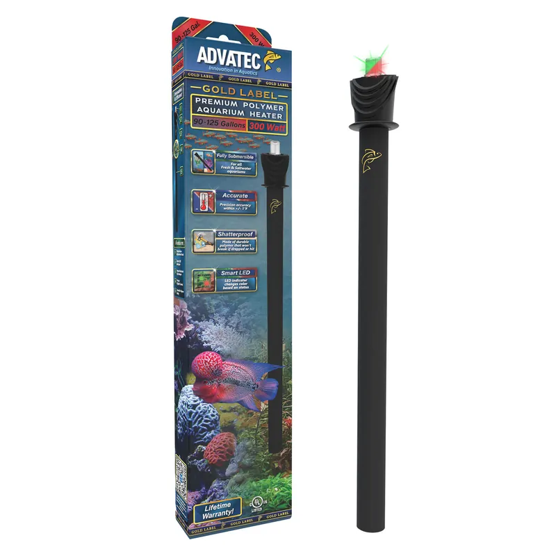Advatec Int. GOLD LABEL POLYMER AQUARIUM HEATER 300 W