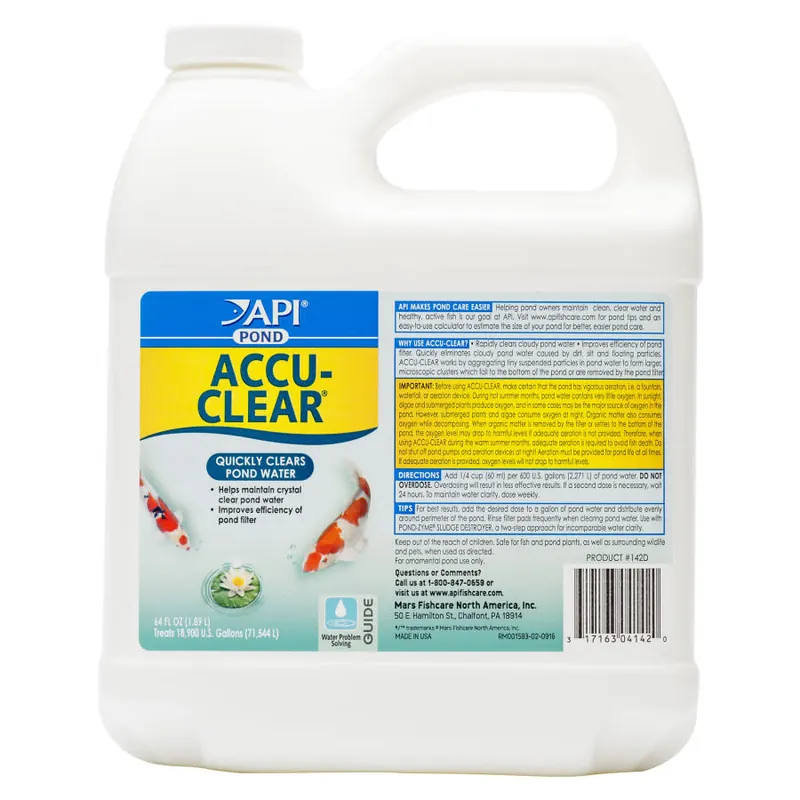 API API POND ACCU CLEAR 64 OZ