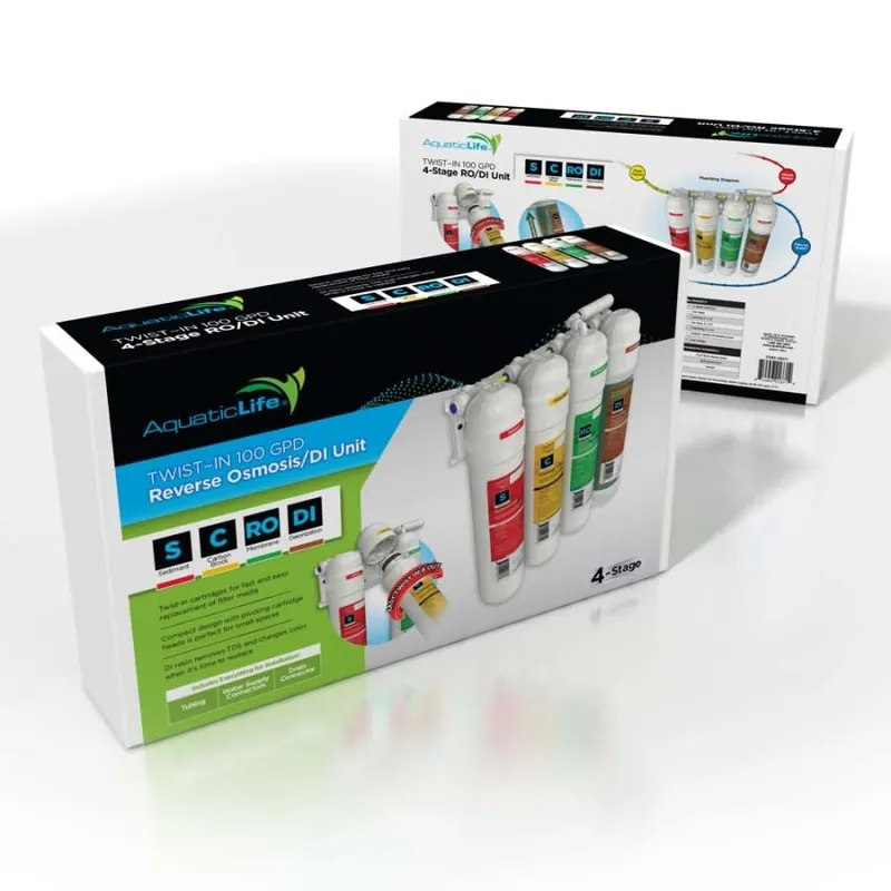 Aquatic Life TWIST IN 4 STAGE RO/DI 100 GPD