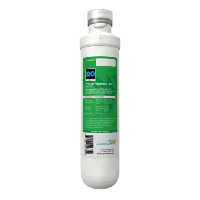 Aquatic Life TWIST RO MEMBRANE 100 GPD