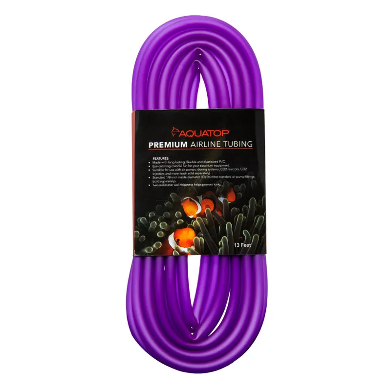 Aquatop AIRLINE TUBING PURPLE 13 FT
