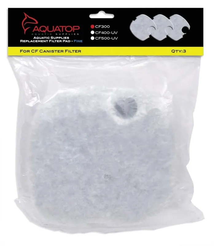 Aquatop CANISTER REPLACEMENT FINE FILTER PAD CF300