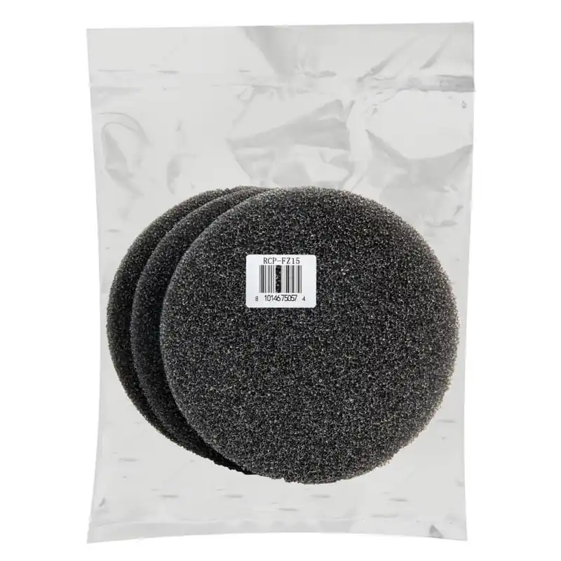 Aquatop REPLACEMENT COARSE BLACK FILTER PAD FORZA FZ15-UV 3 PK