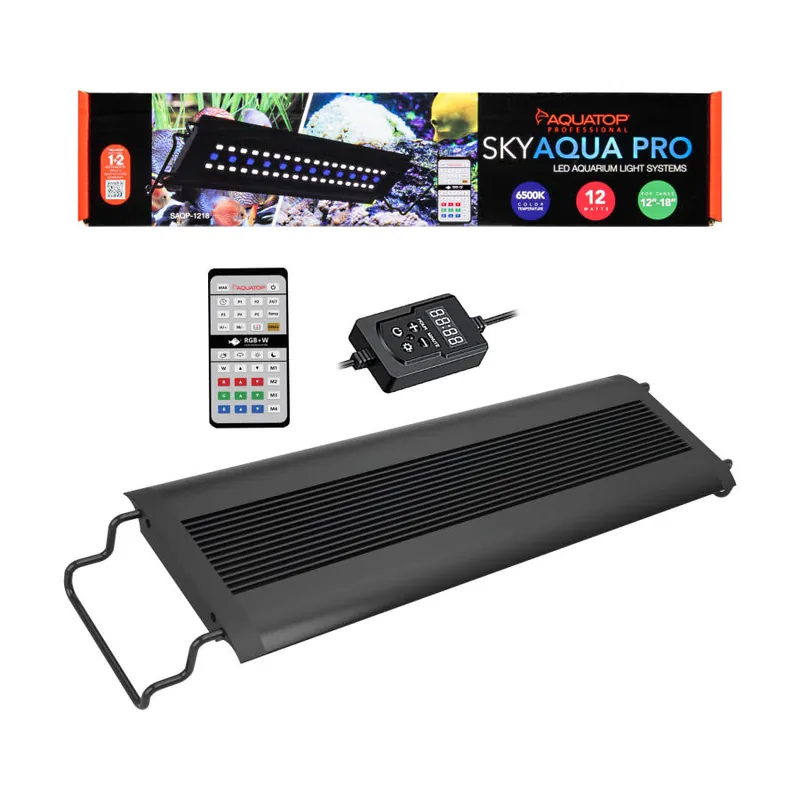 Aquatop SKYAQUA FIXTURE LED PRO W REMOTE 6500K 12-18"