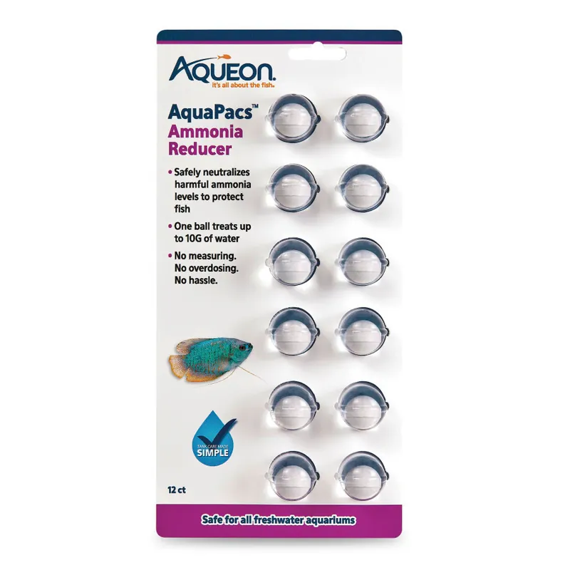Aqueon AQUAPACS AMMONIA REDUCER 12 CT