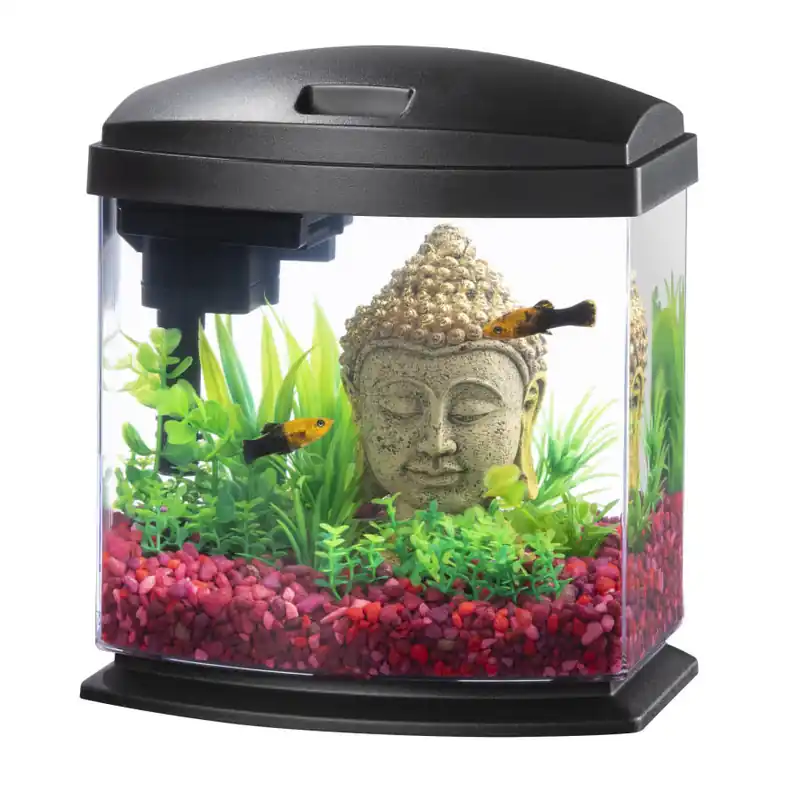 Aqueon BETTA BOW KIT MINI W SMART CLEAN BLACK 1 G