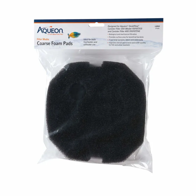 Aqueon COARSE FOAM PADS 300-400