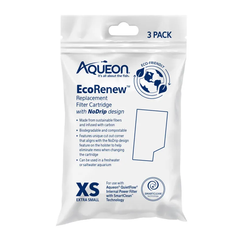 Aqueon ECORENEW FILTER CARTRIDGE XS 3 PK