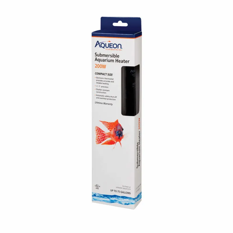 Aqueon HEATER SUBMERSIBLE GLASS 200 W