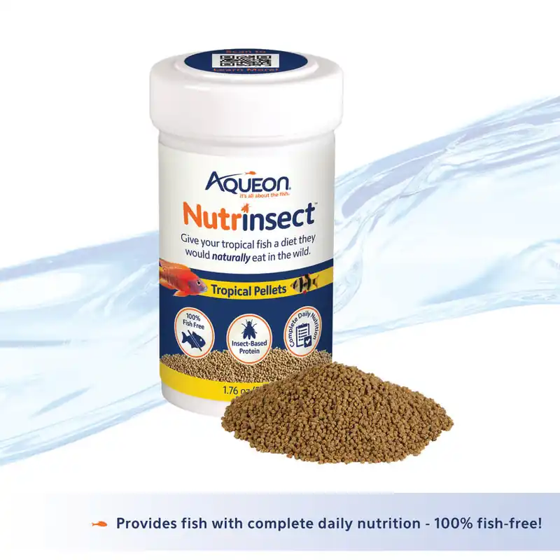 Aqueon NUTRINSECT TROPICAL PELLETS 1.76 OZ