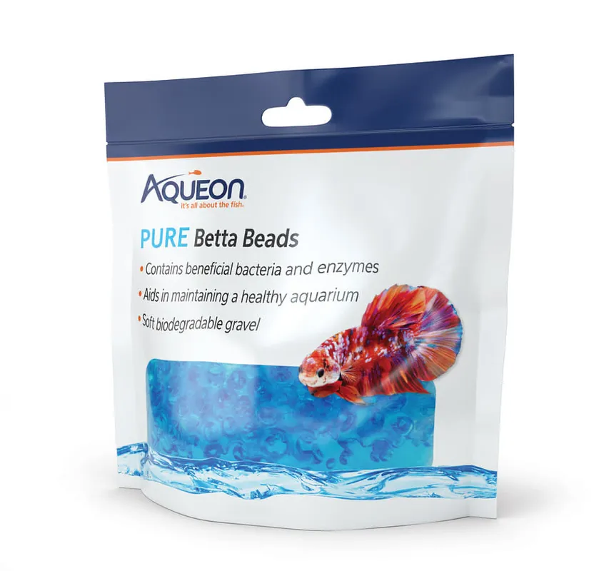 Aqueon PURE BETTA BEADS BLUE