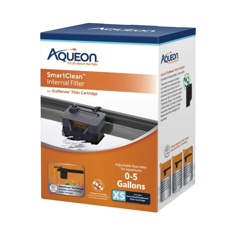 Aqueon QUITE FLOW INTERNAL FILTER WITH SMART CLEAN TECHNOLOGY 5 G