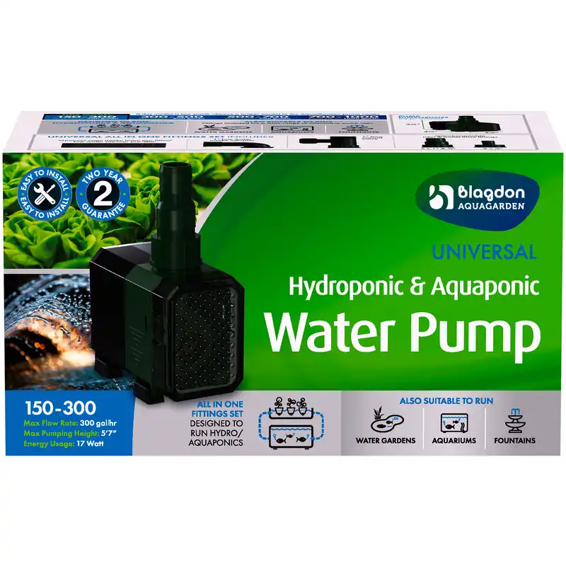 Blagdon Aquagarden HYDROPONIC PUMP 150-300 GAL
