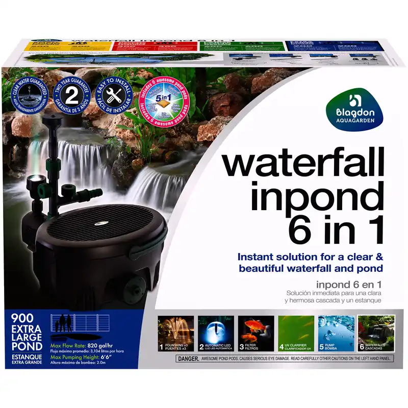 Blagdon Aquagarden IN POND FILTER 6-1 900 W/ PODS