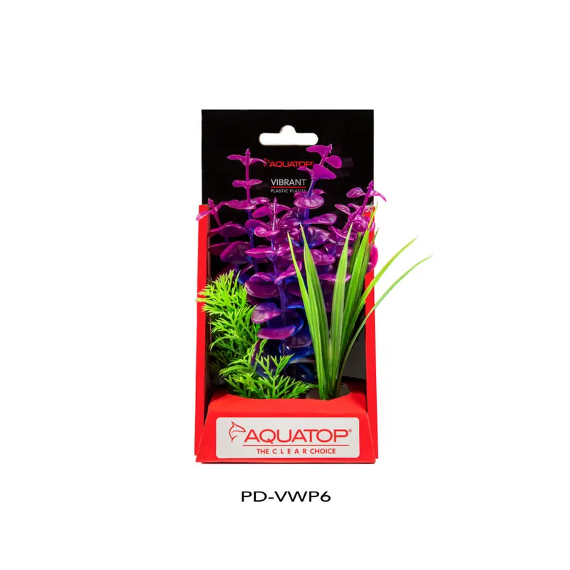 Aquatop VIBRANT WILD PLANT PURPLEBERRY 6"