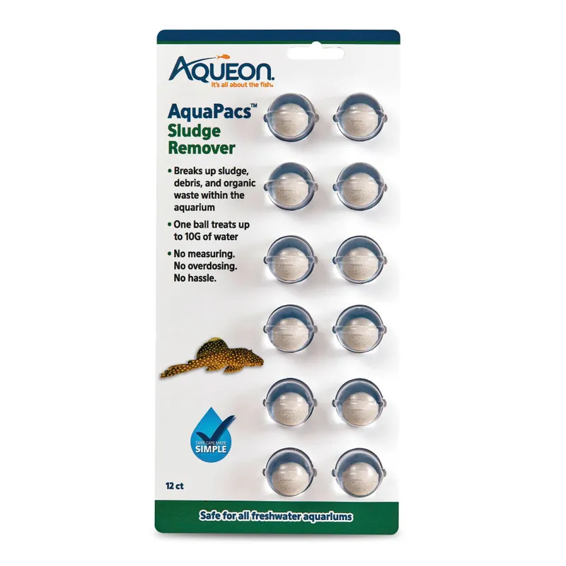 Aqueon AQUAPACS SLUDGE REMOVER 12 CT