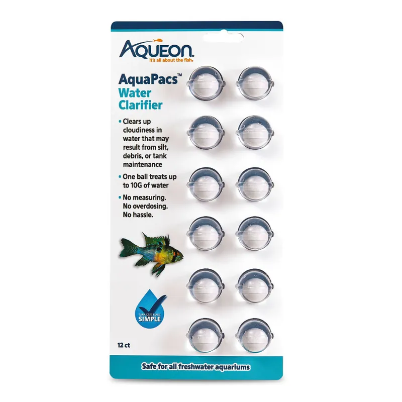Aqueon AQUAPACS WATER CLARIFIER 12 CT