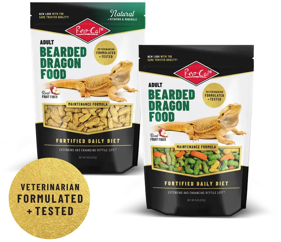 Rep-Cal ADULT BEARDED FOOD 8 OZ