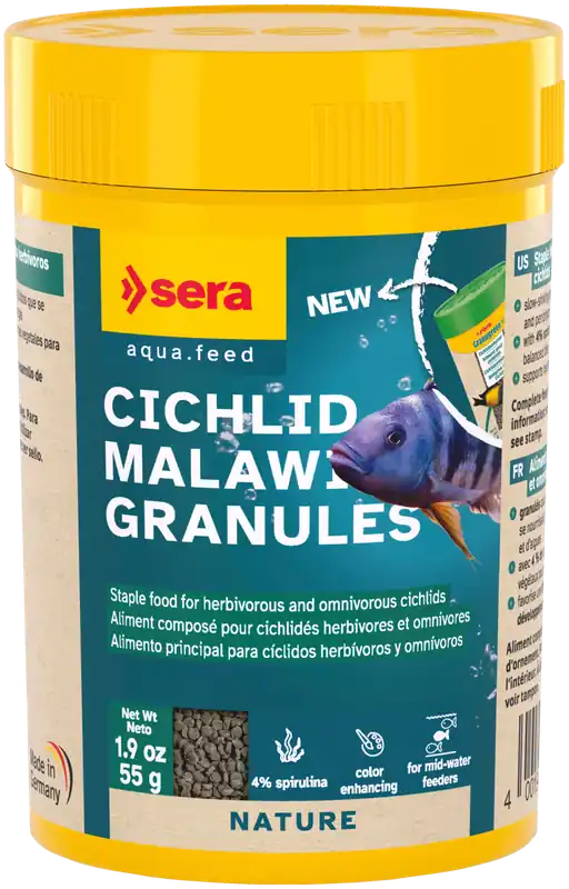 Sera CICHLID MALAWI GRANULES 1.9 OZ
