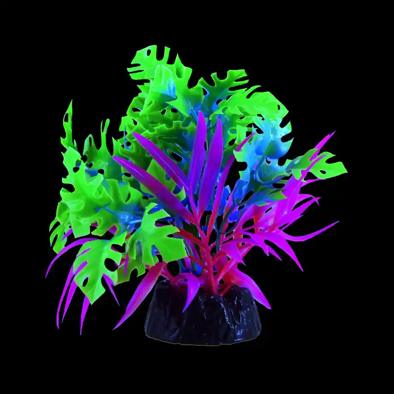 Underwater Treasures GLO ANUBIAS BLUE SMALL