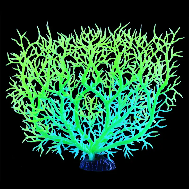 Underwater Treasures GLOW SEA FAN GREEN