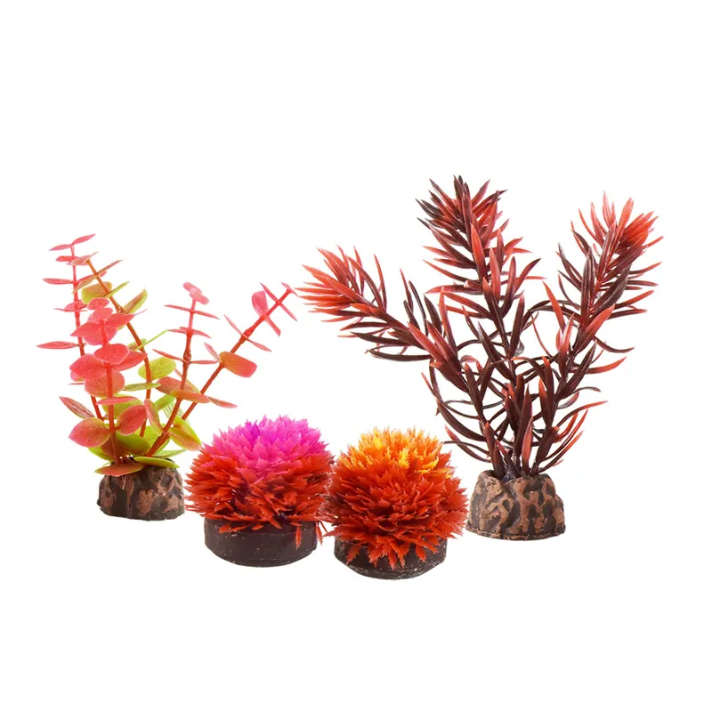 Underwater Treasures FOREGROUND PLANT SET RED