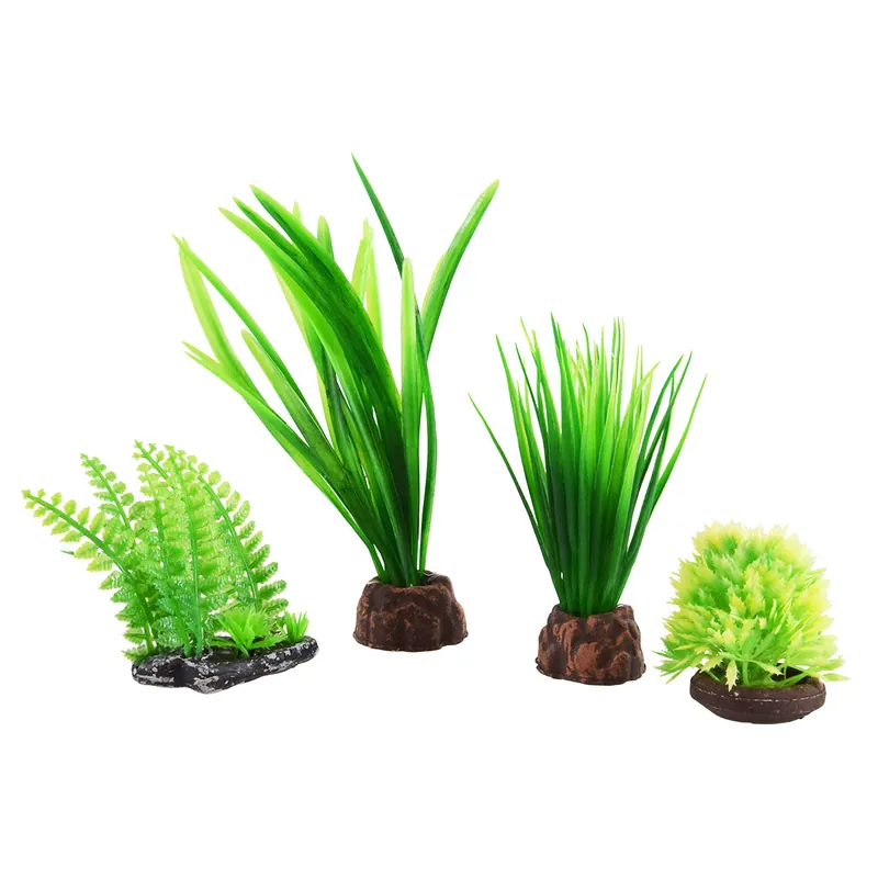Underwater Treasures UT FOREGROUND PLANT SET GREEN