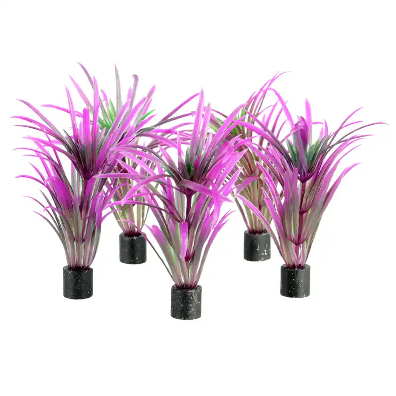 Underwater Treasures PLANT PURPLE GRASS 3" 5 PK