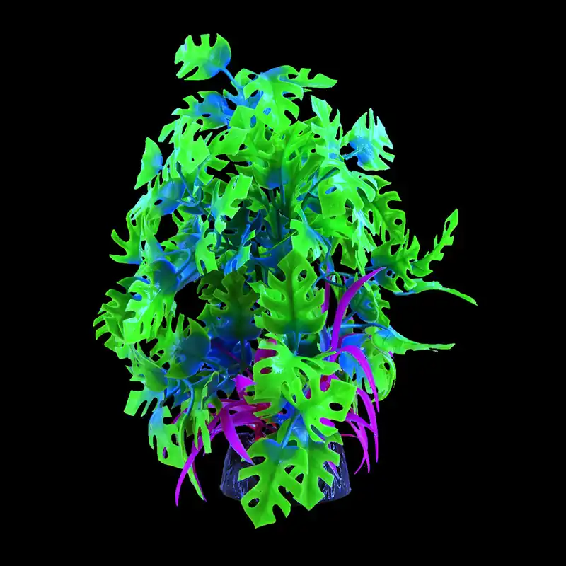 Underwater Treasures GLO ANUBIAS BLUE LARGE