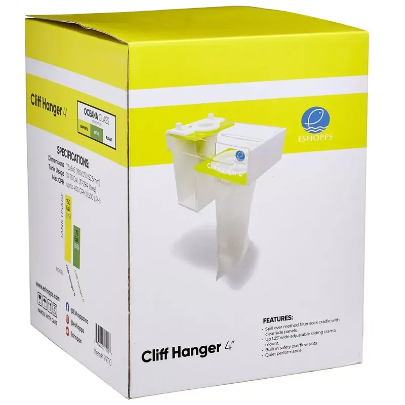 Eshopps CLIFF HANGER FILTER SOCK HOLDER 4"