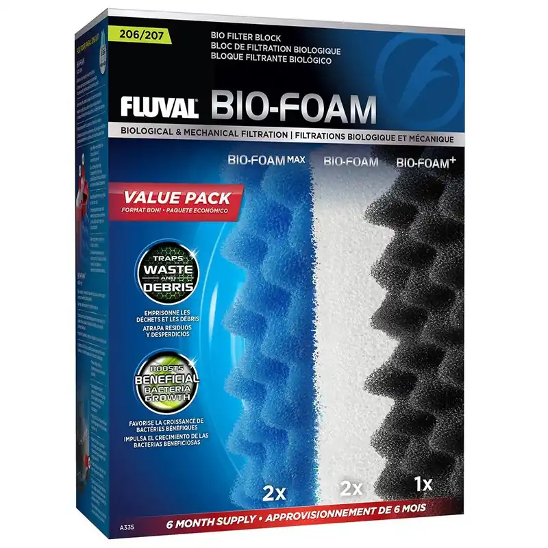 Fluval 206/207 BIO FOAM VALUE PACK