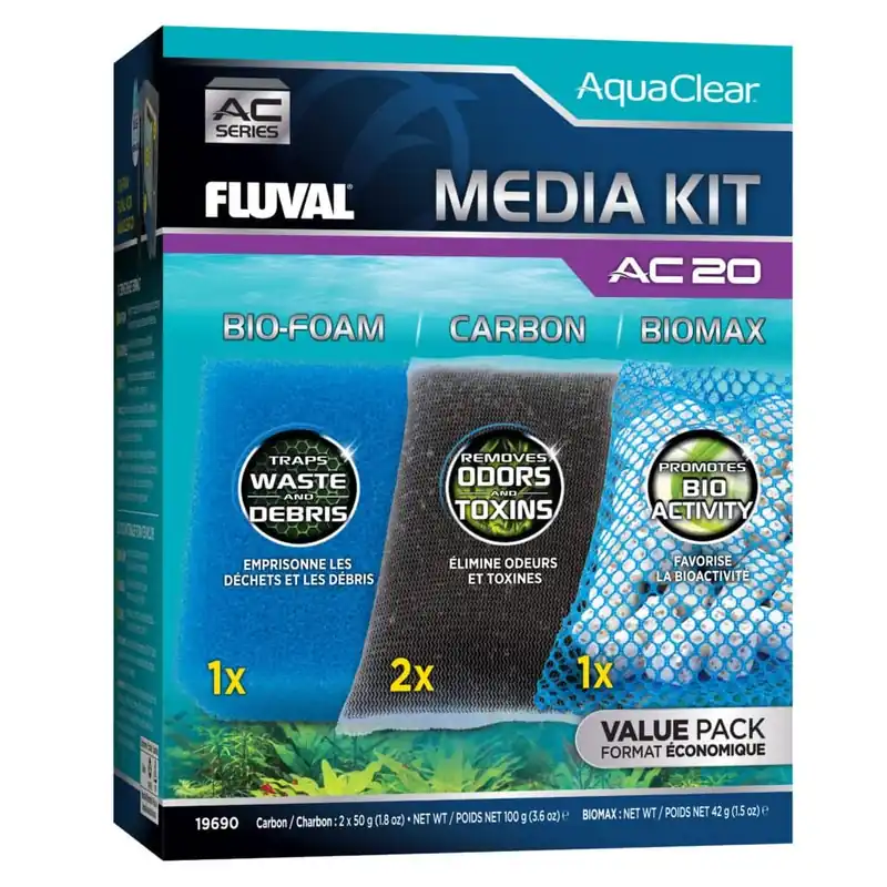 Fluval AC20 FILTER MEDIA MAINTENANCE KIT