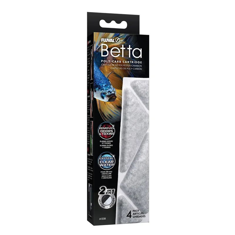 Fluval BETTA FILTER CARTRIDGE 20 LITER 4 PK