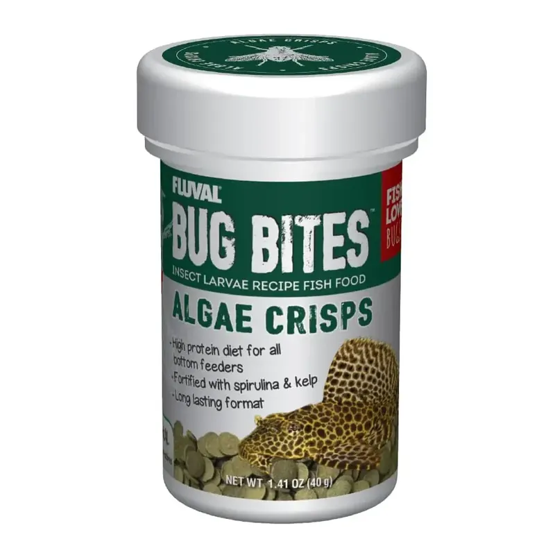 Fluval BUG BITES ALGAE CRISPS 1.41 OZ