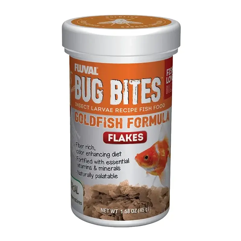 Fluval BUG BITES GOLDFISH FLAKES 1.58 OZ
