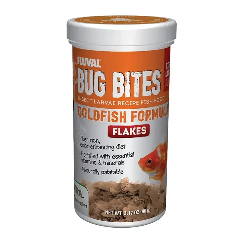 Fluval BUG BITES GOLDFISH FLAKES 3.17 OZ