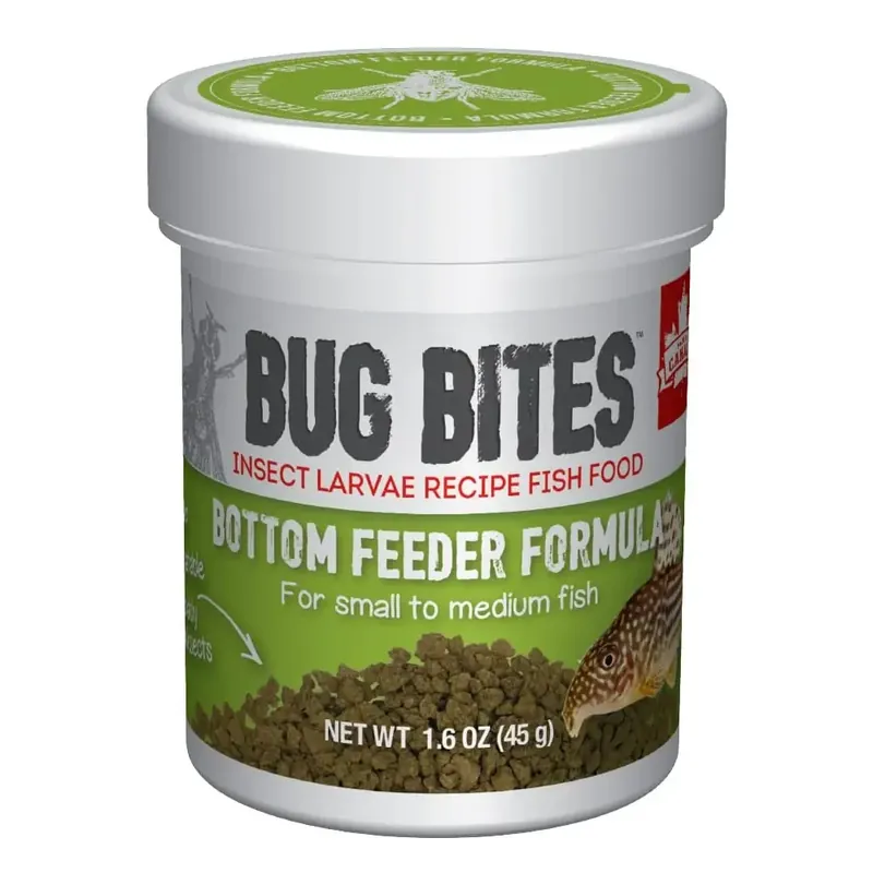 Fluval BUG BITES BOTTOM FEEDER GRANULES 1.6 OZ