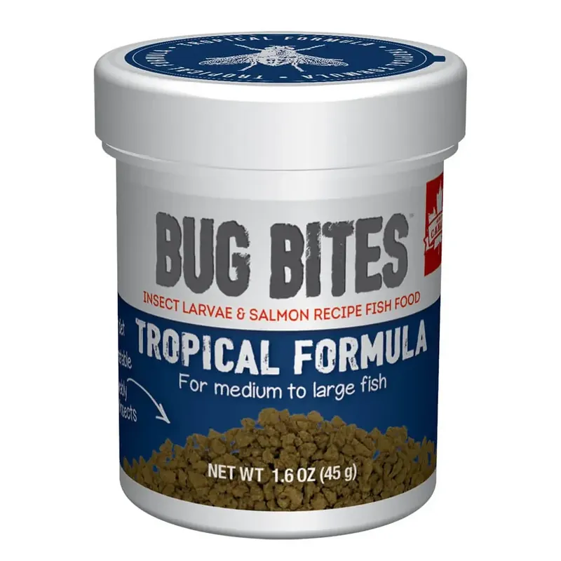 Fluval BUG BITES TROPICAL FISH GRANULES ML 1.6 OZ