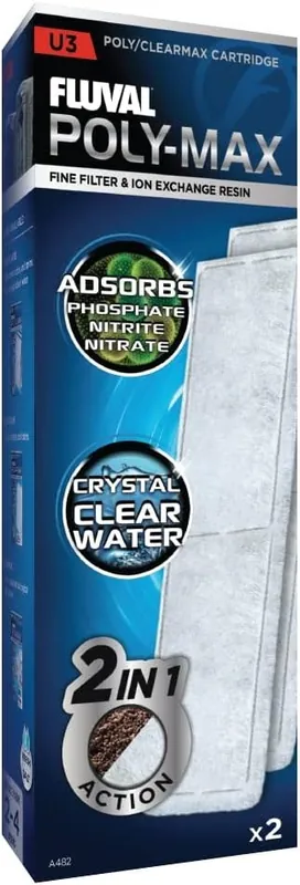 Fluval U3 CLEARMAX CART 2 PK