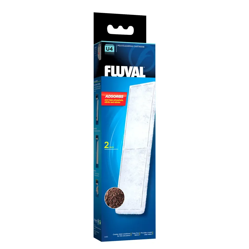 Fluval U4 CLEARMAX CARTRIDGE 2 PK
