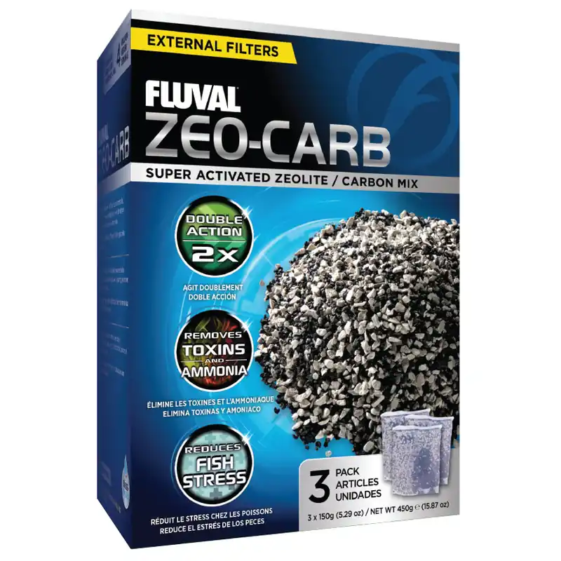 Fluval ZEO CARB 3 X 150 G