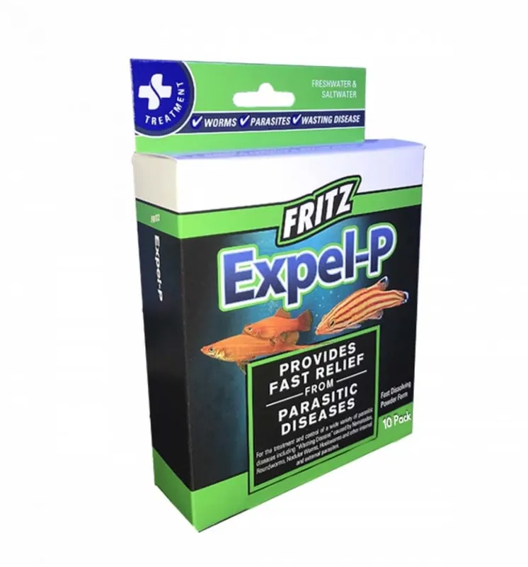 Fritz Aquatics MED EXPEL P PARASITE 10 CT