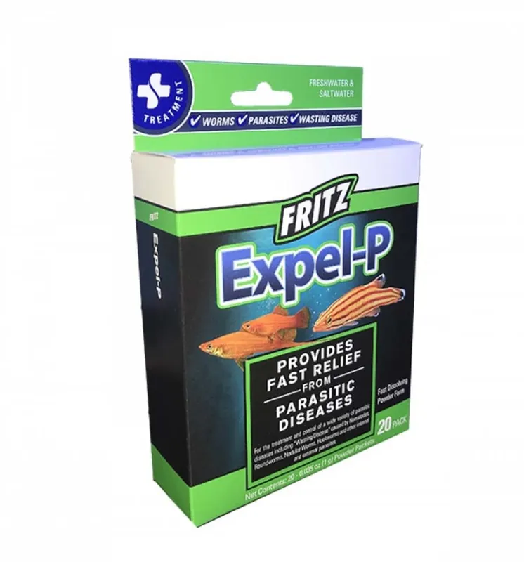 Fritz Aquatics MED EXPEL P PARASITE 20 CT