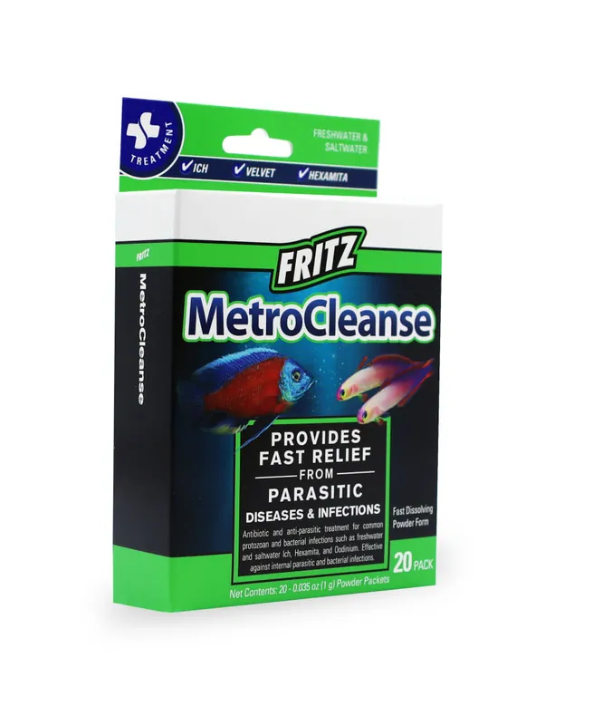 Fritz Aquatics METRO CLEANSE ANTI PARASITIC 20 PK
