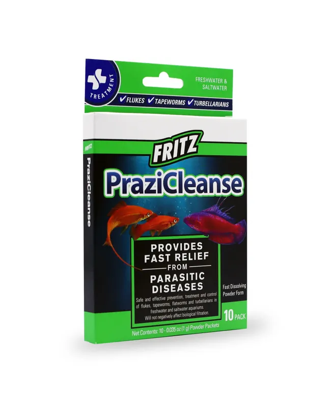 Fritz Aquatics PRAZI CLEANSE ANTI PARASITIC 10 PK