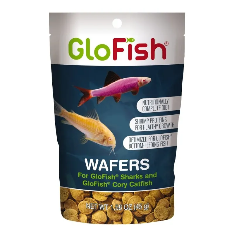 GloFish WAFERS FOR SHARKS AND CORY CATS 1.58 OZ