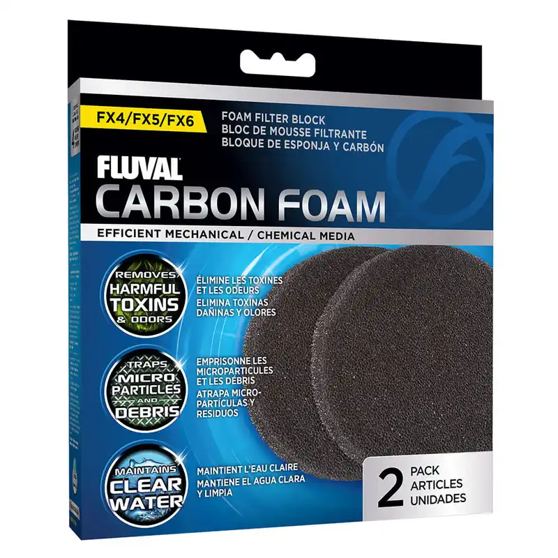 Fluval FX5/FX6 CARBON PAD 2PK