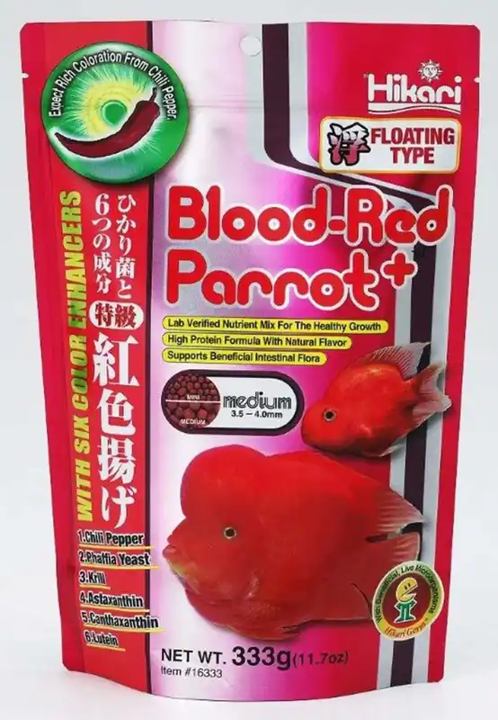 Hikari BLOOD RED PARROT MD 11.7 oz