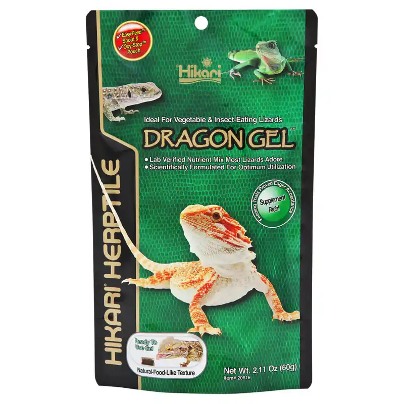 Hikari DRAGONGEL REPTILE FOOD 2.11 OZ
